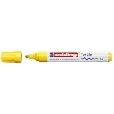 450005-ROTUL.EDDING 4500 TELA  AMARILLO precio por 10 unidades