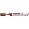 450007-ROTUL.EDDING 4500 TELA  MARRON precio por 10 unidades