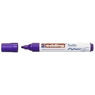 450008-ROTUL.EDDING 4500 TELA  VIOLETA precio por 10 unidades