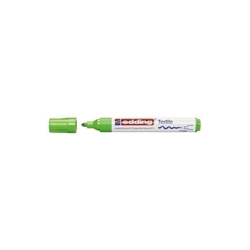 450011-ROTUL.EDDING 4500 TELA  VERDE CLARO precio por 10 unidades