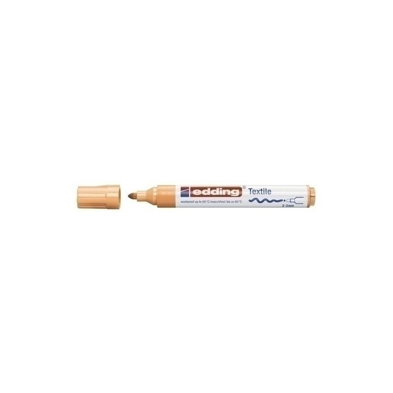450016-ROTUL.EDDING 4500 TELA  NARANJA CLARO precio por 10 unidades