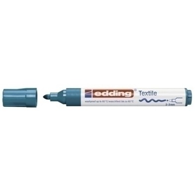 450033-ROTUL.EDDING 4500 TELA  AZUL ORIENTAL precio por 10 unidades