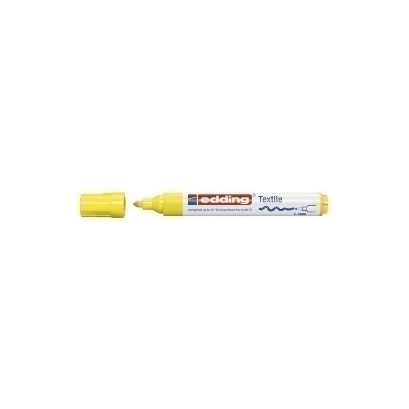 450065-ROTUL.EDDING 4500 TELA  AMARILLO NEON precio por 10 unidades