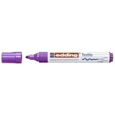 450068-ROTUL.EDDING 4500 TELA  VIOLETA NEON precio por 10 unidades