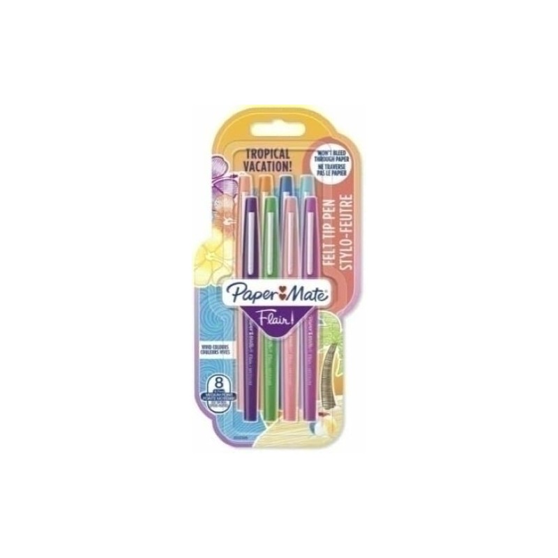 2032368-ROTUL.PAPER MATE TROP.VACAC. SURT.B/8 precio por 1 unidades