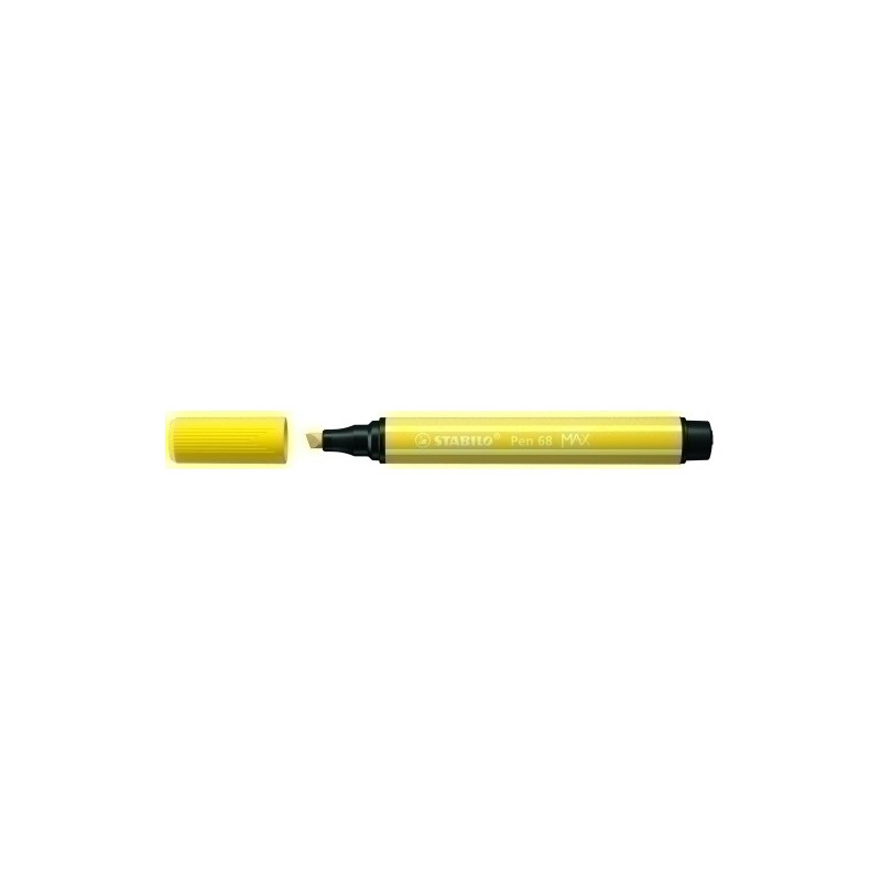 768/24-ROTUL.STABILO PEN 68 MAX AMARILLO LIMON precio por 5 unidades