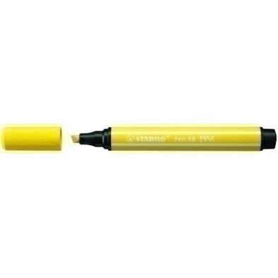 768/24-ROTUL.STABILO PEN 68 MAX AMARILLO LIMON precio por 5 unidades