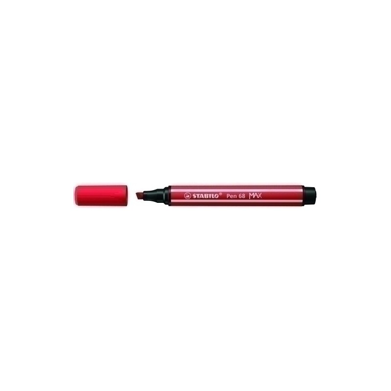 768/48-ROTUL.STABILO PEN 68 MAX CARMIN precio por 5 unidades