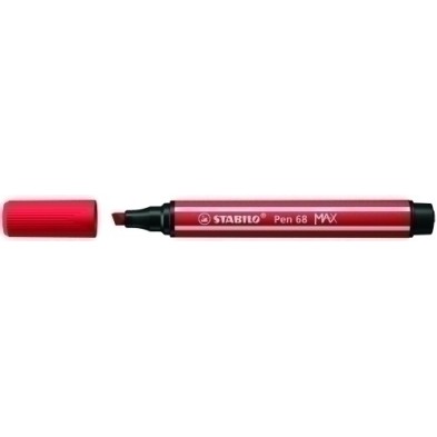 768/48-ROTUL.STABILO PEN 68 MAX CARMIN precio por 5 unidades