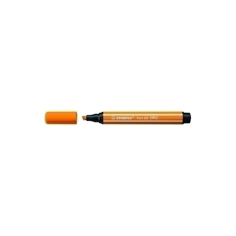 768/54-ROTUL.STABILO PEN 68 MAX NARANJA precio por 5 unidades