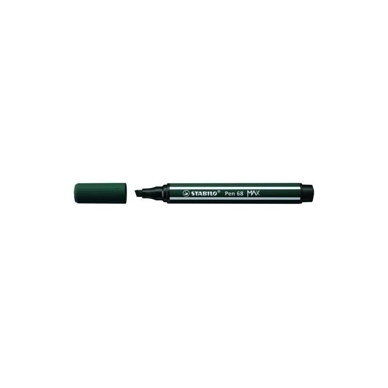 768/63-ROTUL.STABILO PEN 68 MAX VERDE TIERRA precio por 5 unidades