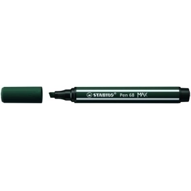 768/63-ROTUL.STABILO PEN 68 MAX VERDE TIERRA precio por 5 unidades