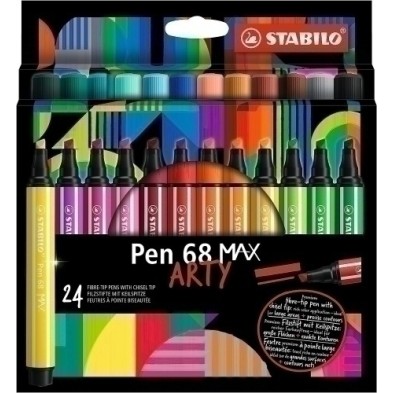 768/24-21-ROTUL.STABILO PEN 68 MAX ARTY LINE C/24 precio por 6 unidades