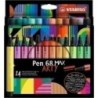 768/24-21-ROTUL.STABILO PEN 68 MAX ARTY LINE C/24 precio por 6 unidades