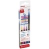 4-1340-4-3-ROTUL.EDDING 1340 BRUSHPEN GLITTER E.4 precio por 1 unidades