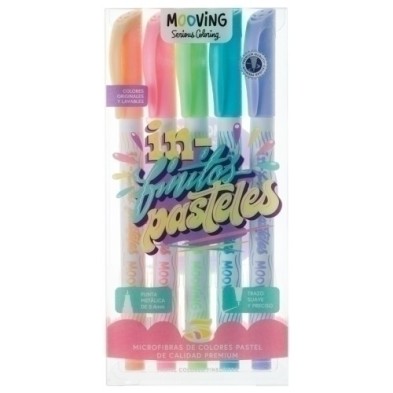 3041105-ROTUL.MOOVING FINELINER PAST. EST.5 precio por 1 unidades