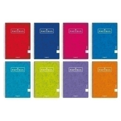 88441096-BLOC PAPYRUS t.EXTRA Fº 80h P 2.5 COL.SU precio por 5 unidades