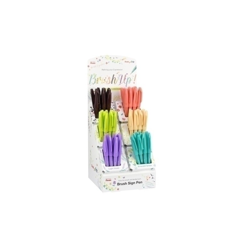 SES15C-60-ROTUL.PENTEL TOUCH SURT.EXP.60 precio por 1 unidades