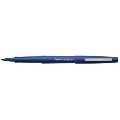 S0191013-ROTUL.PAPERMATE NYLON  AZUL precio por 12 unidades