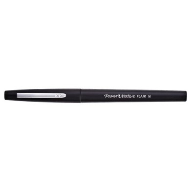S0190973-ROTUL.PAPERMATE NYLON  NEGRO precio por 12 unidades