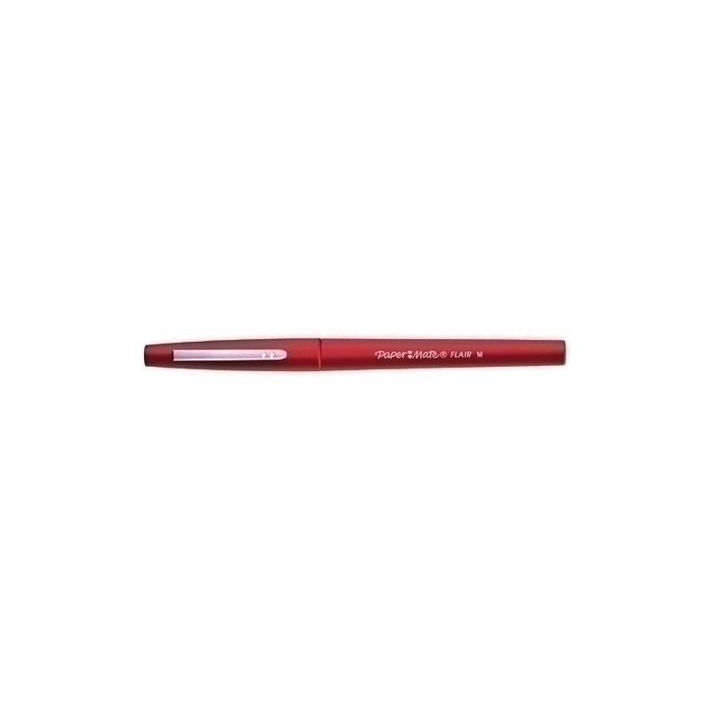 S0190993-ROTUL.PAPERMATE NYLON  ROJO precio por 12 unidades