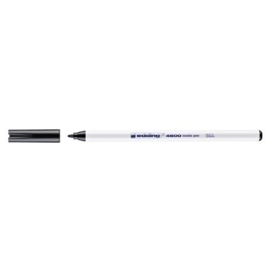 460001-ROTUL.EDDING 4600 TELA FINO NEGRO precio por 10 unidades