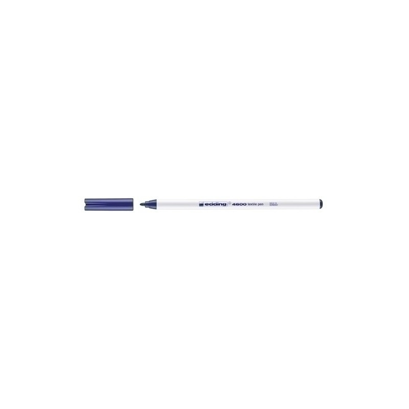 460003-ROTUL.EDDING 4600 TELA FINO AZUL precio por 10 unidades