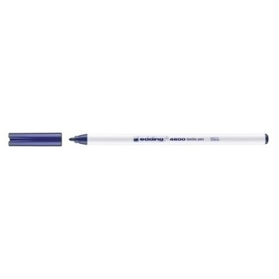 460003-ROTUL.EDDING 4600 TELA FINO AZUL precio por 10 unidades