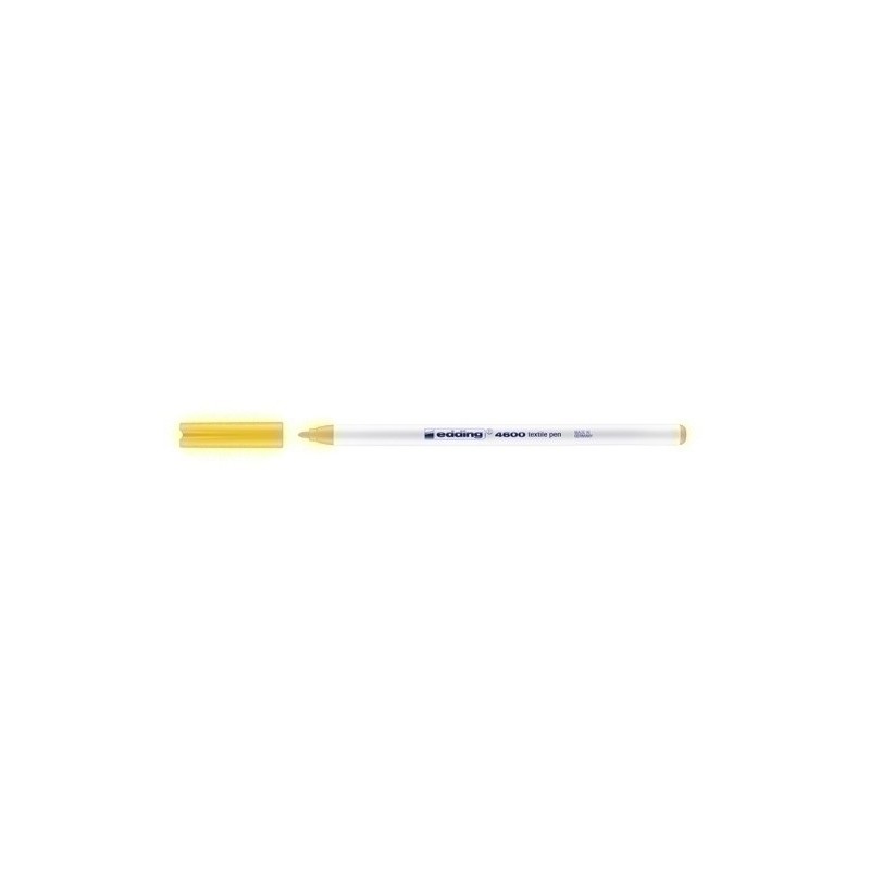 460005-ROTUL.EDDING 4600 TELA FINO AMARILLO precio por 10 unidades