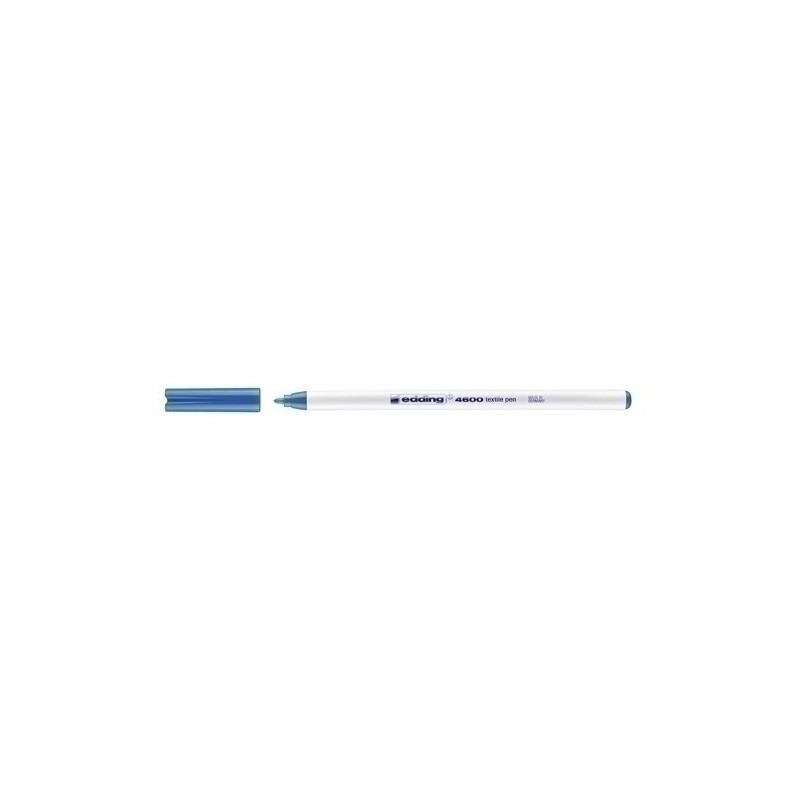 460010-ROTUL.EDDING 4600 TELA FINO AZUL CLARO precio por 10 unidades