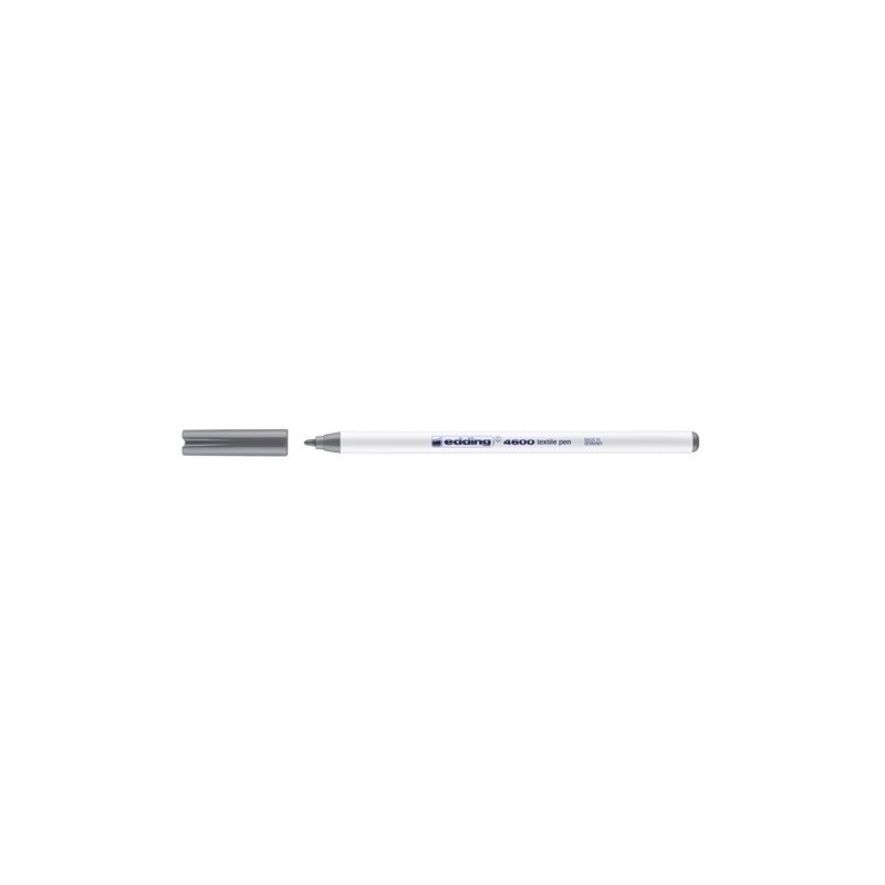 460012-ROTUL.EDDING 4600 TELA FINO GRIS precio por 10 unidades