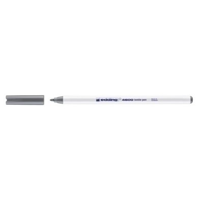 460012-ROTUL.EDDING 4600 TELA FINO GRIS precio por 10 unidades