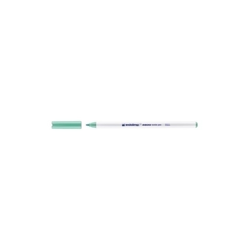 460034-ROTUL.EDDING 4600 TELA FINO VERDE PALIDO precio por 10 unidades