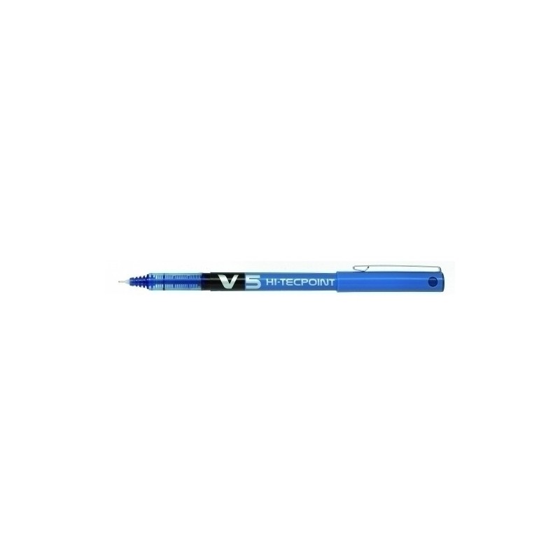 BX-V5-L-ROLLER PILOT V-5  AZUL precio por 12 unidades