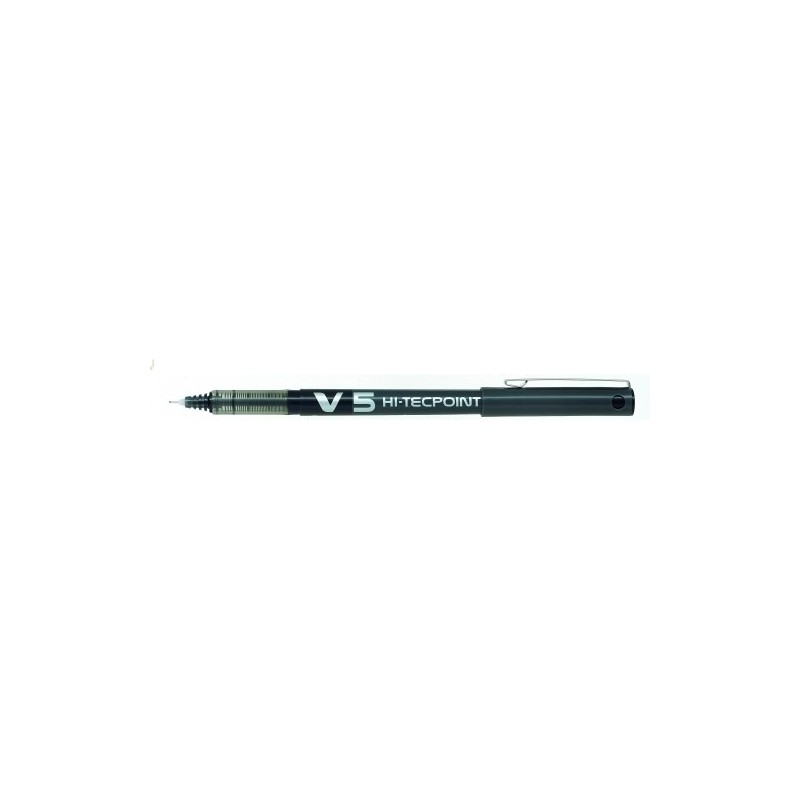 BX-V5-B-ROLLER PILOT V-5  NEGRO precio por 12 unidades