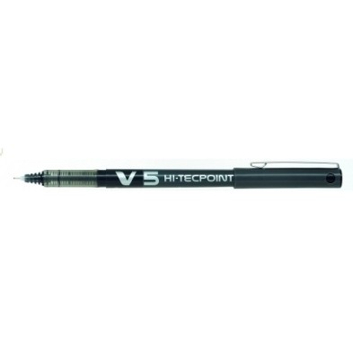 BX-V5-B-ROLLER PILOT V-5  NEGRO precio por 12 unidades