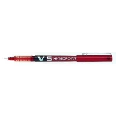 BX-V5-R-ROLLER PILOT V-5  ROJO precio por 12 unidades