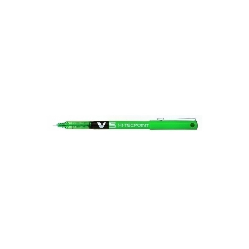 BX-V5-G-ROLLER PILOT V-5  VERDE precio por 12 unidades