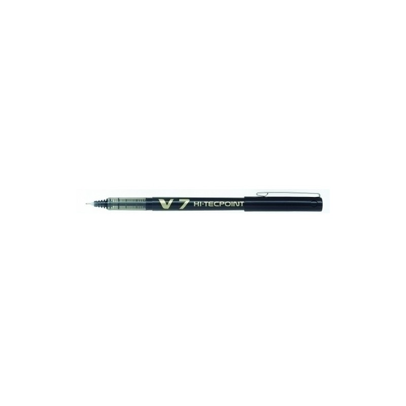 BX-V7-B-ROLLER PILOT V-7  NEGRO precio por 12 unidades