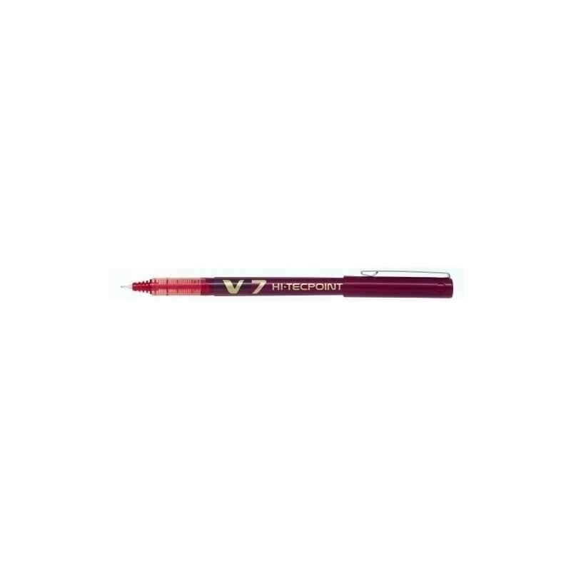 BX-V7-R-ROLLER PILOT V-7  ROJO precio por 12 unidades