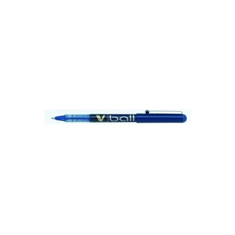 BL-VB7-L-ROLLER PILOT V-BALL 07  AZUL precio por 12 unidades