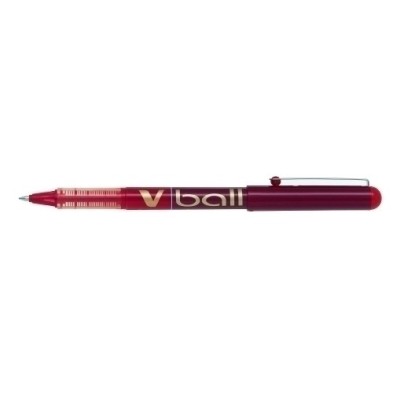 BL-VB7-R-ROLLER PILOT V-BALL 07  ROJO precio por 12 unidades