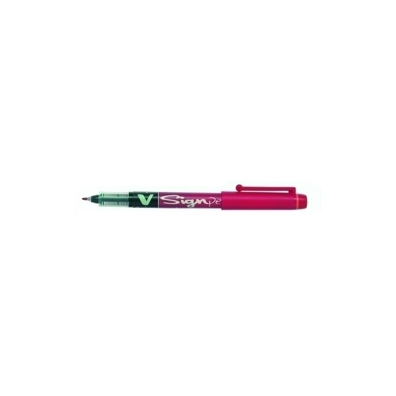 SW-VSP-R-ROLLER PILOT SIGN PEN ROJO precio por 12 unidades