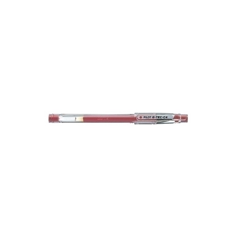 BL-GC4-R-ROLLER PILOT G-TEC-C4 ROJO precio por 12 unidades