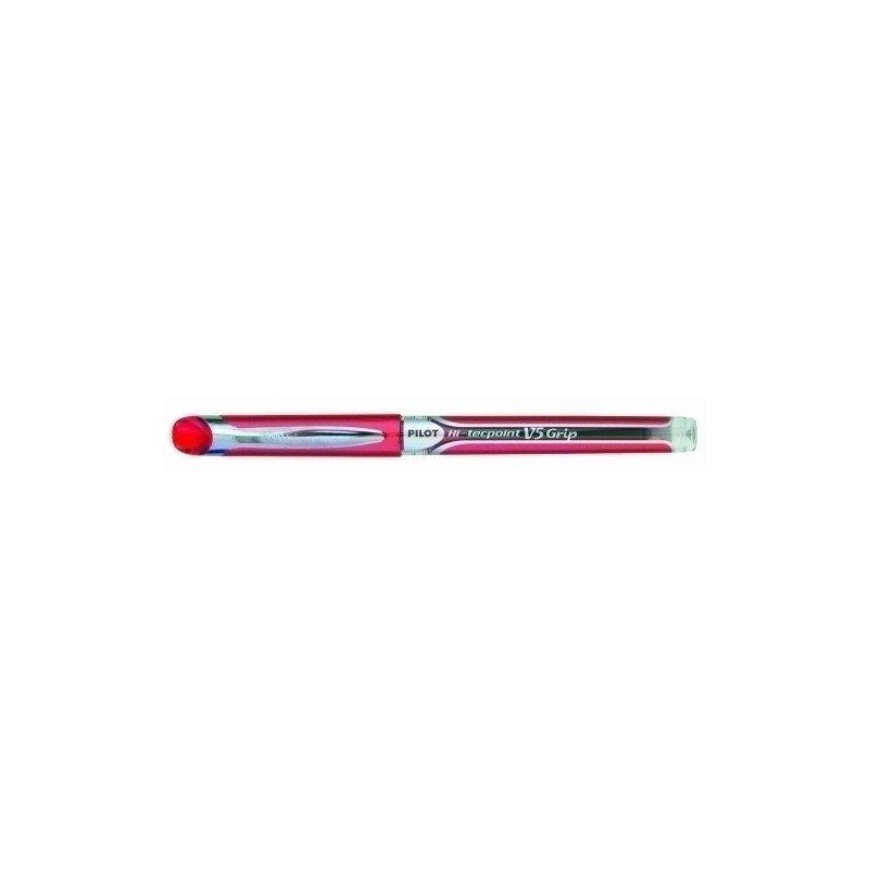 BXGPN-V5-R-ROLLER PILOT V-5 GRIP  ROJO precio por 12 unidades