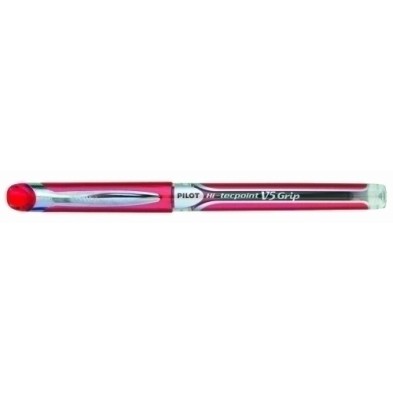 BXGPN-V5-R-ROLLER PILOT V-5 GRIP  ROJO precio por 12 unidades