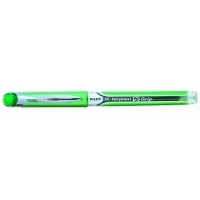 BXGPN-V5-G-ROLLER PILOT V-5 GRIP  VERDE precio por 12 unidades