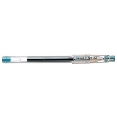 BL-GC4-LB-ROLLER PILOT G-TEC-C4 AZUL CLARO precio por 12 unidades