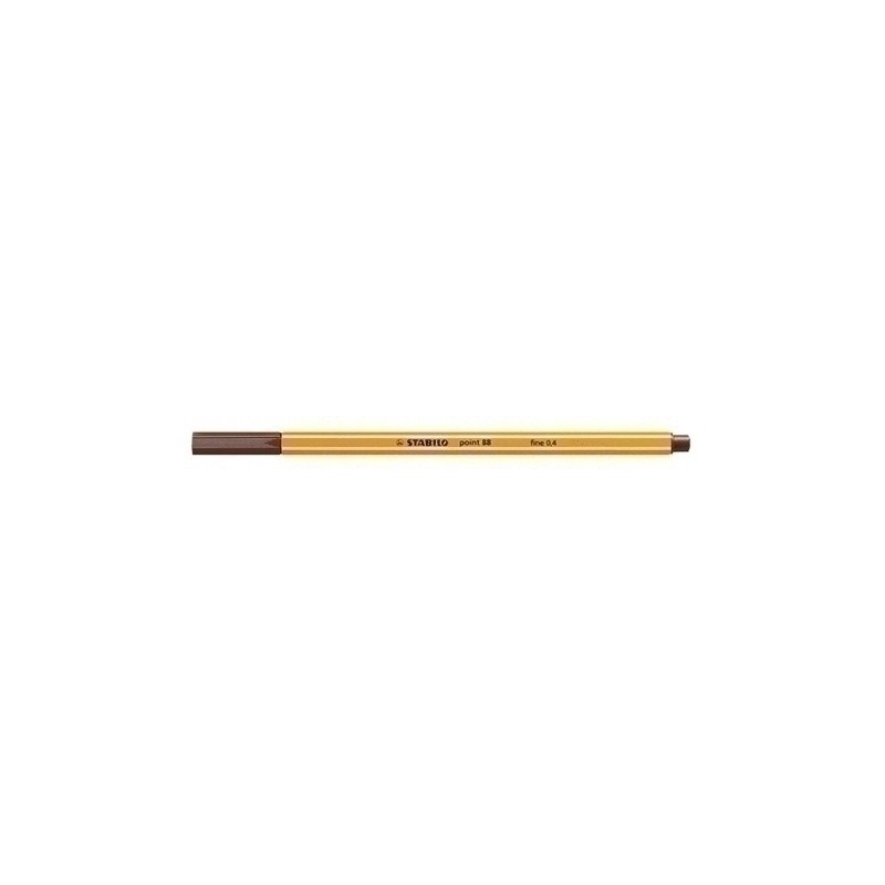 88/45-ROTUL.STABILO POINT 88  MARRON precio por 10 unidades