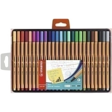 8825-1-ROTUL.STABILO POINT 88 ESTUCHE 25 precio por 1 unidades